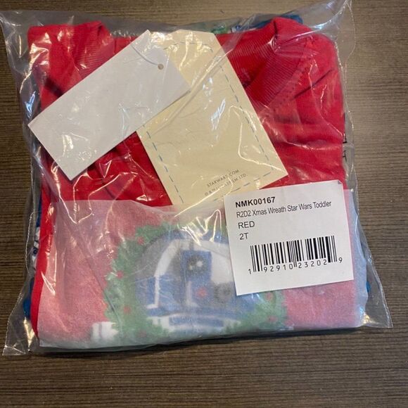 NWT 2-Piece PJs Star Wars R2D2 -- Size 2T - Picture 3 of 3